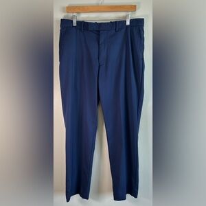 RLX Ralph Lauren Mens Golf Chino Stretch Active Pants 34x32 French Navy Blue